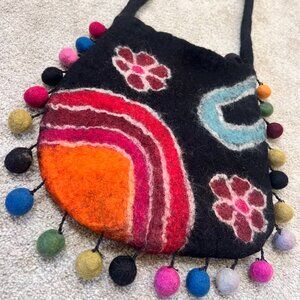 Handmade FairTrade Felt Bag